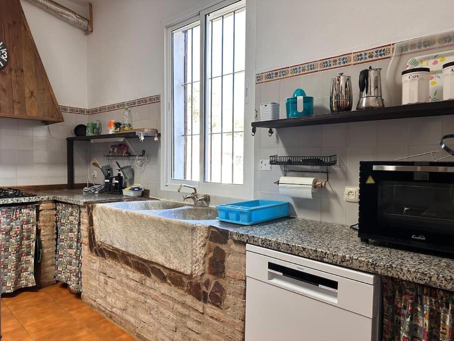 Casa Rural Navalonguilla Con Piscina 산타 올라야 델 칼라 외부 사진